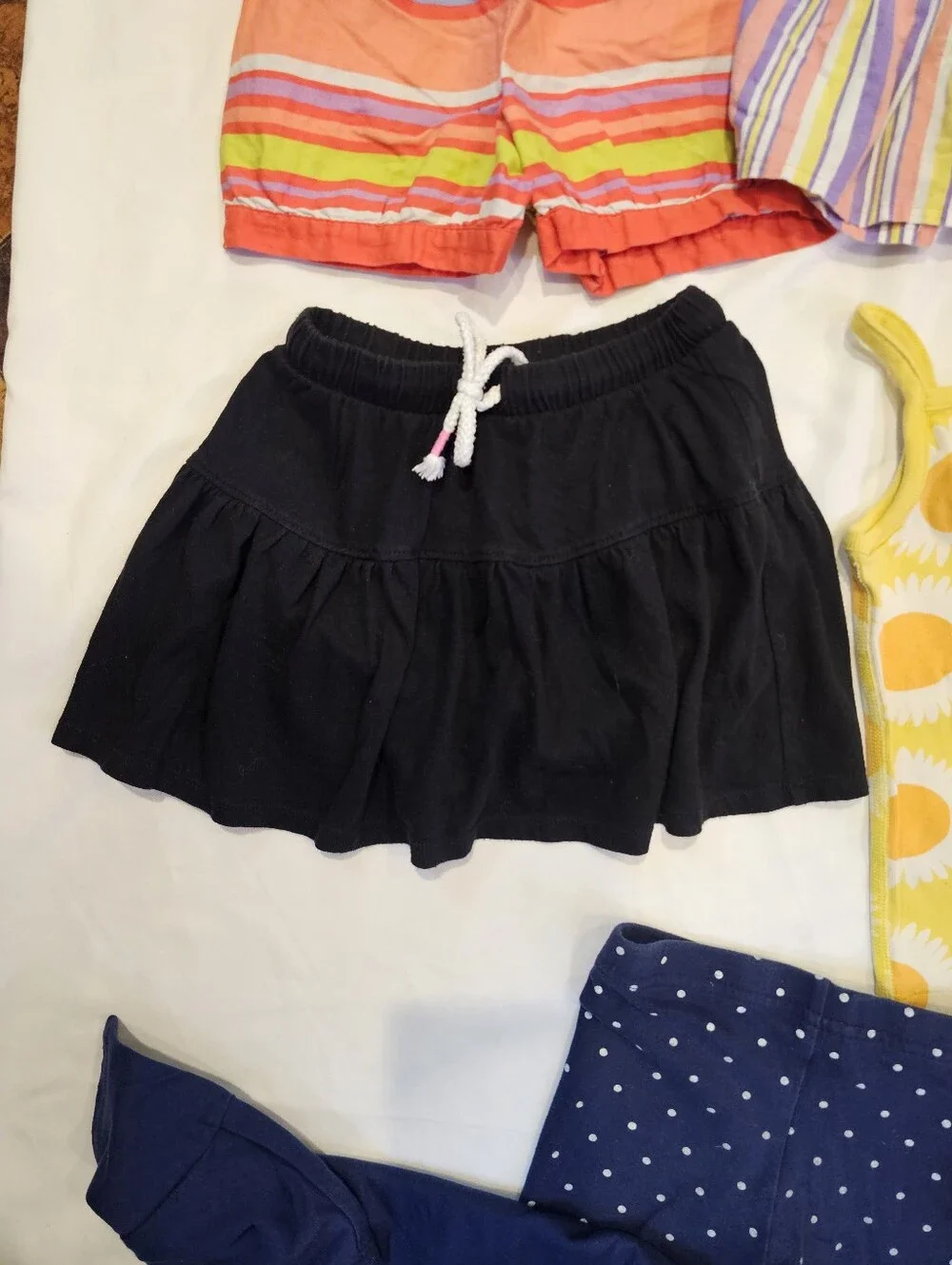 Set Of Girls Summer Clothes- 5T And 5/6